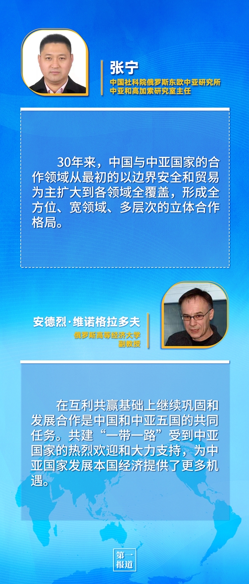 第一報道 | 建交三十年，習(xí)主席這樣評價與中亞五國關(guān)系