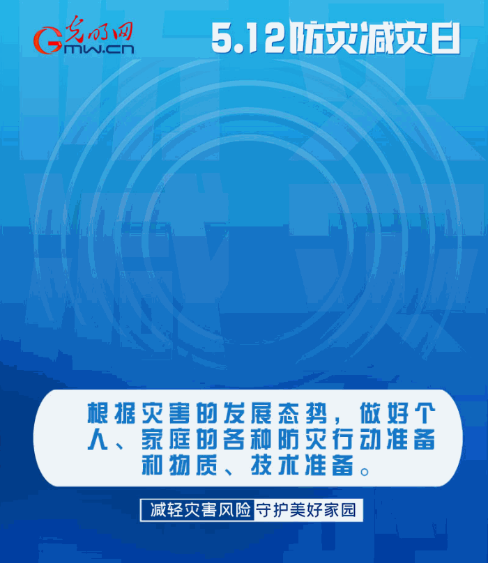 【動態(tài)海報】減輕災(zāi)害風險，從這10個字開始