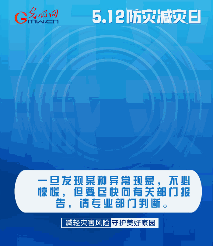 【動態(tài)海報】減輕災(zāi)害風險，從這10個字開始