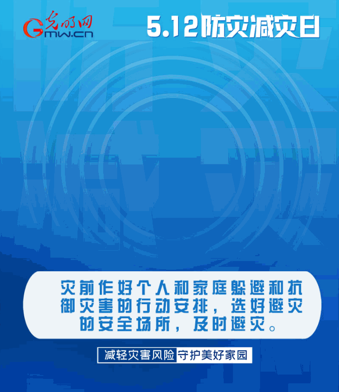 【動態(tài)海報】減輕災(zāi)害風險，從這10個字開始