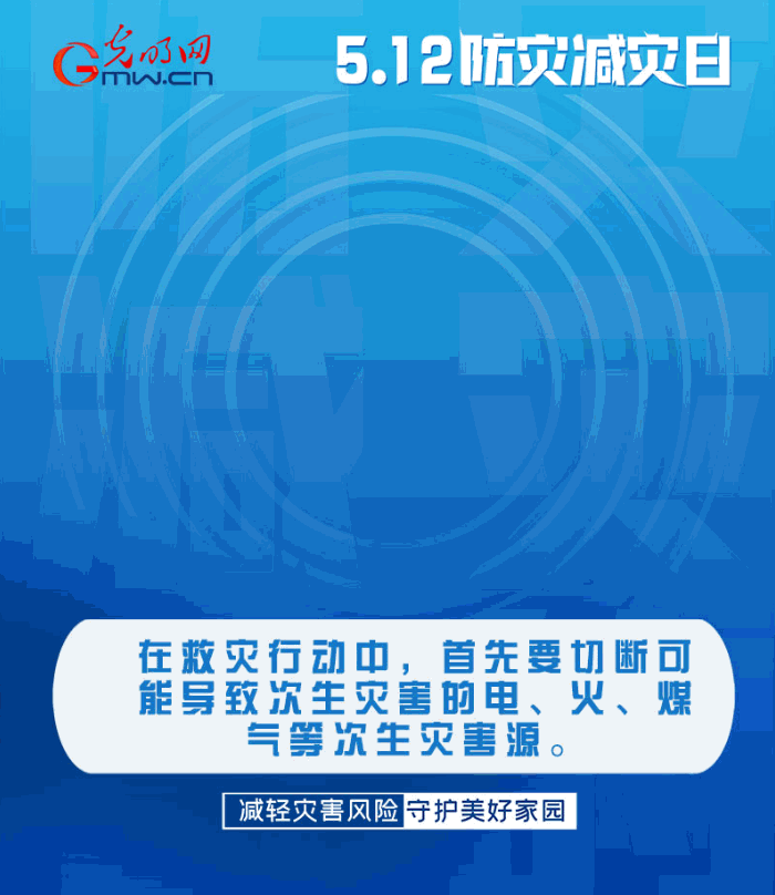 【動態(tài)海報】減輕災(zāi)害風險，從這10個字開始