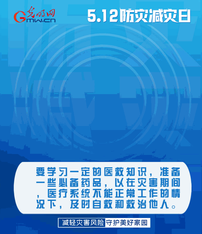 【動態(tài)海報】減輕災(zāi)害風險，從這10個字開始