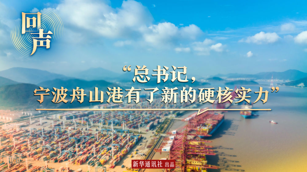 回聲｜“總書記，寧波舟山港有了新的硬核實力”