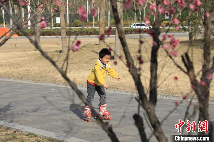 小朋友公園里玩耍?！∴囆?攝