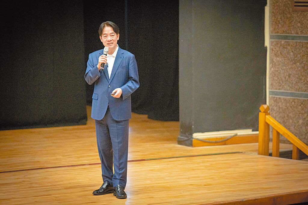 賴清德。臺灣“中時新聞網(wǎng)”資料圖