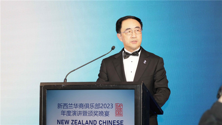 新西蘭華商聯(lián)合總會(huì)主席楊健。攝影：張凱