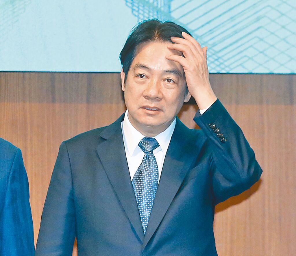 民進(jìn)黨臺(tái)灣地區(qū)領(lǐng)導(dǎo)人選舉參選人賴(lài)清德。 臺(tái)灣“中時(shí)新聞網(wǎng)”資料圖