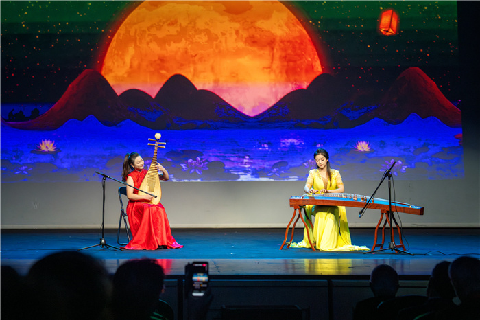  現場表演。中國駐希臘大使館供圖