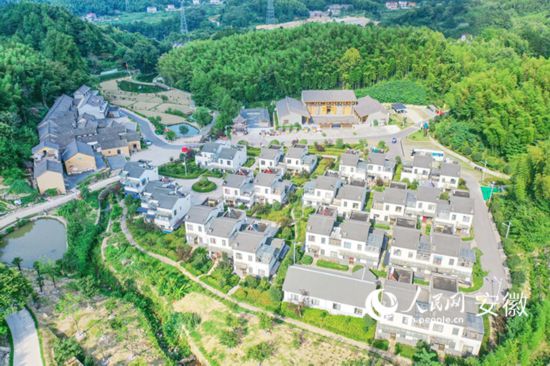 俯瞰大灣村。人民網(wǎng) 陳若天攝
