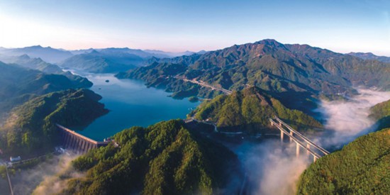 大別山風景道。六安市文旅局供圖