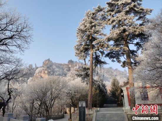 圖為崆峒山冬日美景。(資料圖) 徐振華 攝