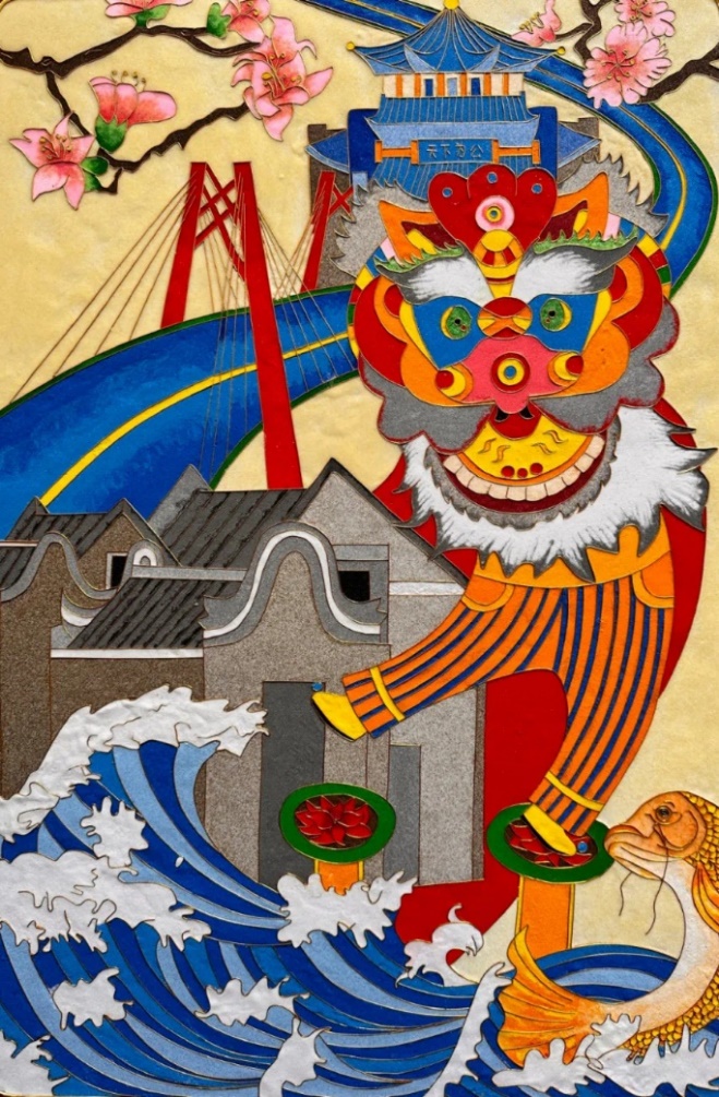 中小學(xué)生創(chuàng)新創(chuàng)意設(shè)計成果首次登上文博會。參展觀眾供圖