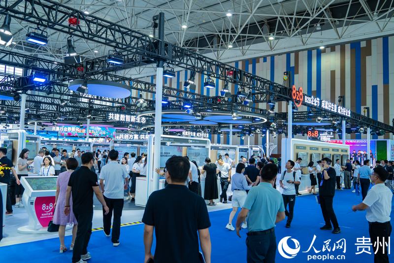 2、2024數(shù)博會(huì)共吸引400余家展商參展。人民網(wǎng) 陽茜攝.jpg