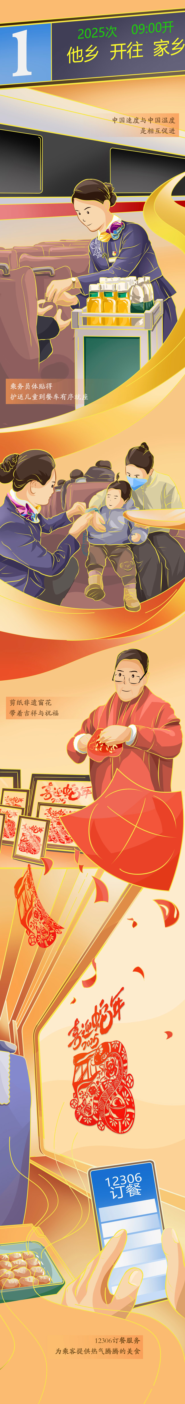 【巳巳如意萬象新】漫評(píng)丨春運(yùn)“智變”，看熱氣騰騰的中國