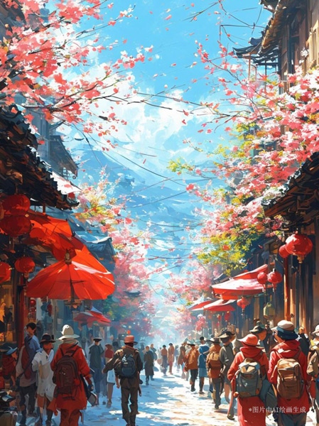 【巳巳如意萬象新】漫評丨紅紅火火中國年，照見新年新圖景