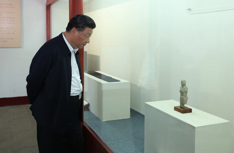 2021年5月12日，習(xí)近平總書記在南陽市考察東漢醫(yī)學(xué)家張仲景的墓祠紀(jì)念地醫(yī)圣祠。
