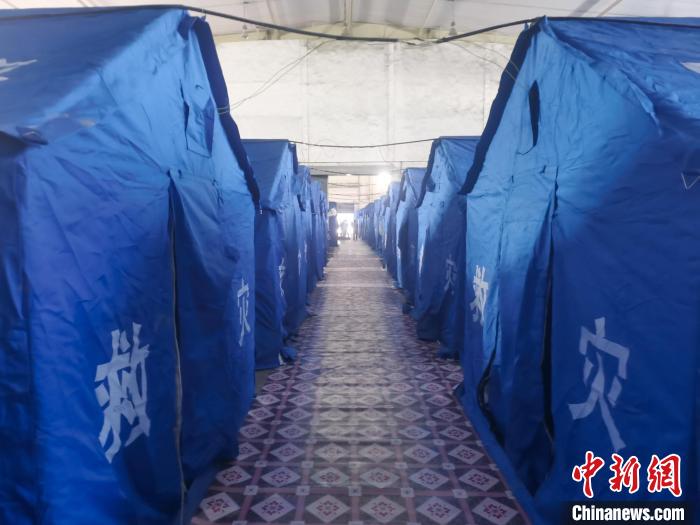 那曲火車站集中健康監(jiān)測點?！≈袊F路青藏集團(tuán)有限公司拉薩車務(wù)段 供圖